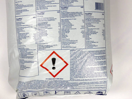 Yara Mila Complex nawóz uniwersalny do warzyw i owoców – 25 kg Yara