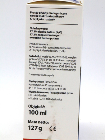 Podłoże pH+ – Odkwasza i Podwyższa pH Gleby – 100 ml Target