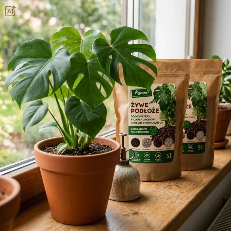 Specyfikacja podłoża do monstery Vegano