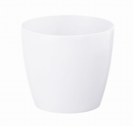 Osłonka Doniczka Ø210 mm Magnolia – Biała – Lamela