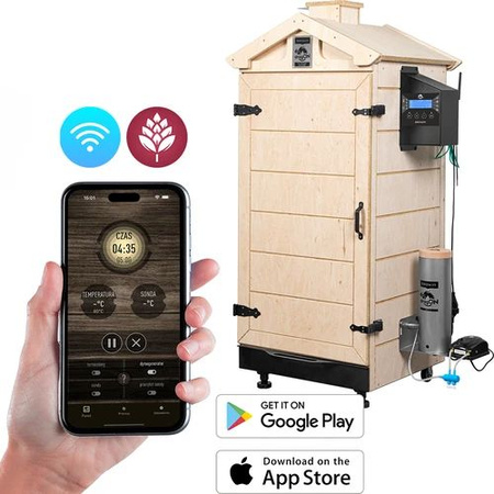 Modułowa wędzarnia dragON PLYWOOD IQ bezramowa Browin