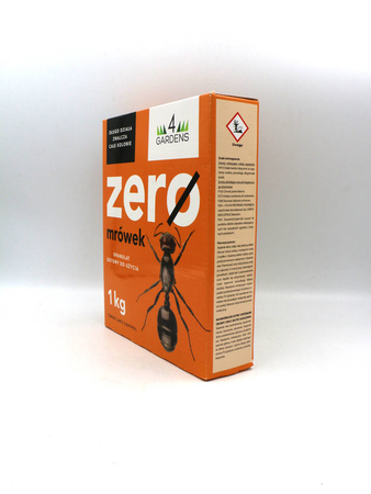 Zero Mrówek – granulat gotowy do użycia – 1 kg 4Gardens