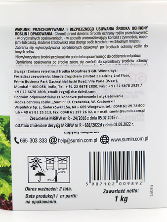 Molufries 5 GB – Na Ślimaki – 1 kg Sumin