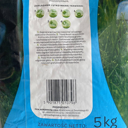 Trawa Do Dosiewki i Regeneracji – Renove – 5 kg 4Gardens