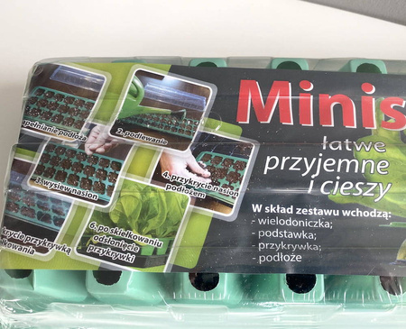 Miniszklarenka 38x38x45 mm /36 komórek