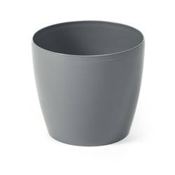 Osłonka Doniczka Ø135 mm Magnolia – Szara – Lamela