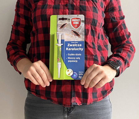 Zwalcza Karaluchy – Strzykawka Trutka – 5 g Protect Home