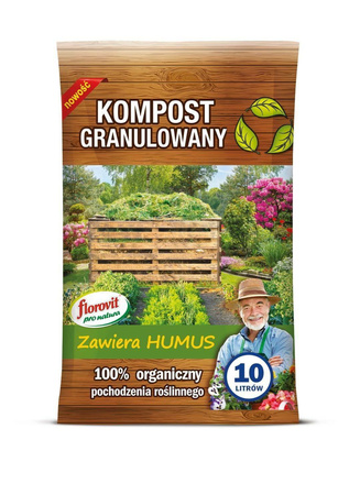 Kompost Granulowany – Florovit 10 l
