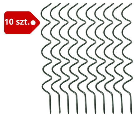 Podpora Uchwyt Krzaka Spiralna 100 cm - 10 szt Green Star