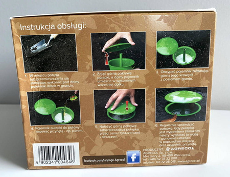 Pułapka Na Ślimaki – 1 szt. Agrecol