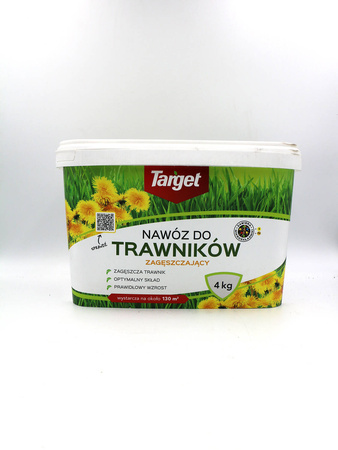Nawóz do trawnika zagęszczający murawę – 4 kg Target