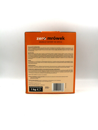 Zero Mrówek – granulat gotowy do użycia – 1 kg 4Gardens