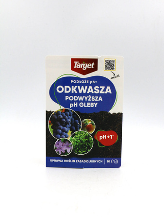 Podłoże pH+ – Odkwasza i Podwyższa pH Gleby – 100 ml Target