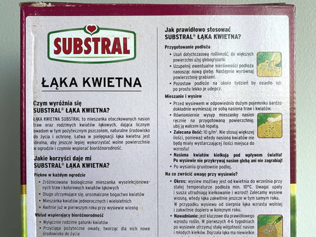Łąka Kwietna – Kwiaty i Trawy Otoczkowane – 800 g Substral