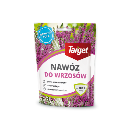 Nawóz do wrzosów w proszku rozpuszczalny – wspiera kwitnienie i wzmacnia odporność roślin  150 g Target