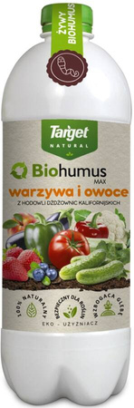 Biohumus Max do warzyw, owoców i ziół wspierający plonowanie – 1 l Target