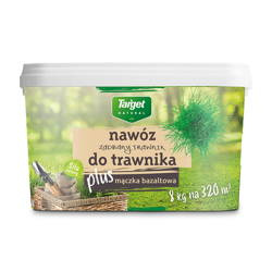 Nawóz do trawnika z mączką bazaltową dostarczający mikroelementami – 8 kg Target