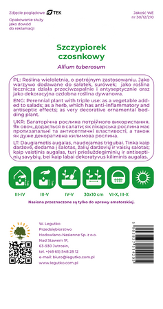 Szczypiorek Czosnkowy – 1 g Legutko 