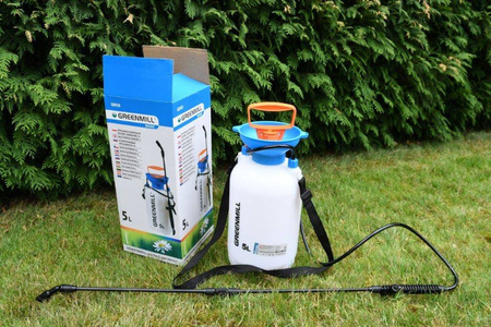 Opryskiwacz Ciśnieniowy z Długą Lancą – 5 litrów Greenmill
