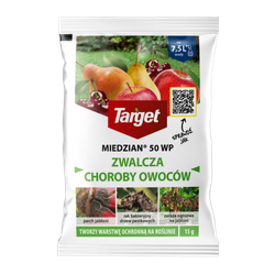 Miedzian 50 WP – Zwalcza Choroby Warzyw i Owoców – 15 g Target