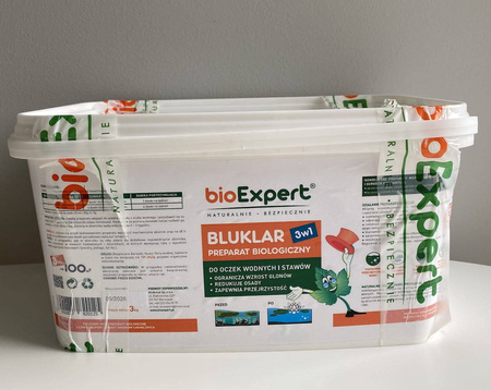 BluKlar 3w1 – Do Czyszczenia Oczek Wodnych i Stawów – 3 kg bioExpert