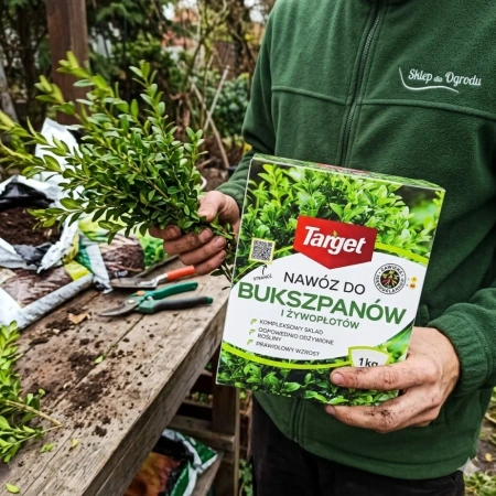 Nawóz do bukszpanów i żywopłotów – z mikroelementami – 1 kg Target