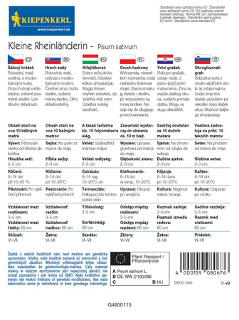 Groch Łuskowy 'Kleine Rheinländerin' – Kiepenkerl