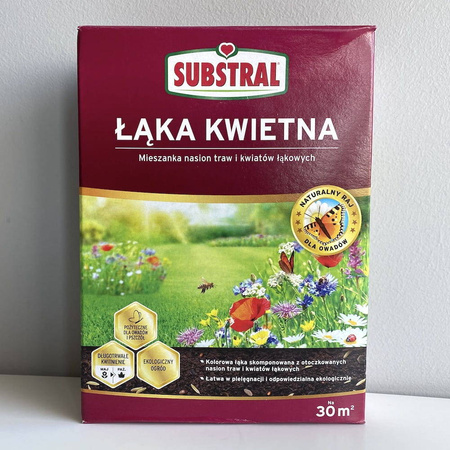 Łąka Kwietna – Kwiaty i Trawy Otoczkowane – 300 g Substral