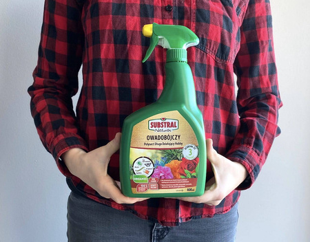 Polysect Naturen Spray na mszyce, ćmę bukszpanową, gąsienice, przędziorki, mączliki, tarczniki, wełnowce – 800 ml Substral