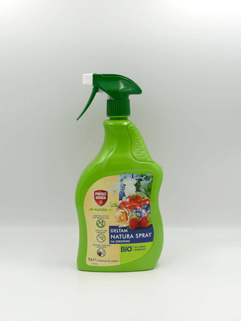Deltam Natura Spray na szkodniki – mszyce, przędziorki, wełnowce, wciornastki, skoczki, gąsienice ćmy bukszpanowej – 1 l Protect Garden
