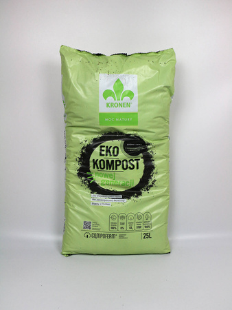 Kompost Eko – BIOAKTYWNY – 25 l Kronen