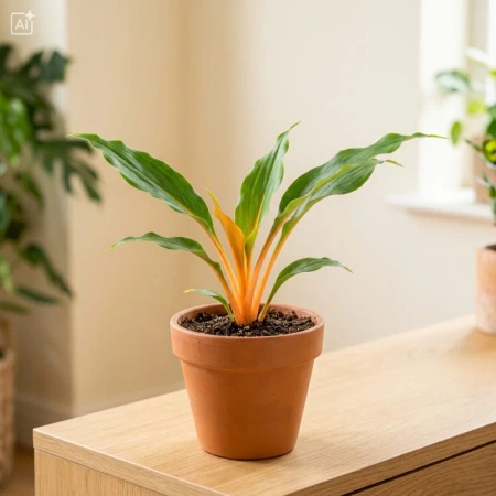 Zielistka (Chlorophytum orchidastrum 'Green Orange') – sadzonka rozmiar M