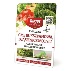 Lepinox Plus na ćmę bukszpanową, gąsienice, owocówki – 5 g Target