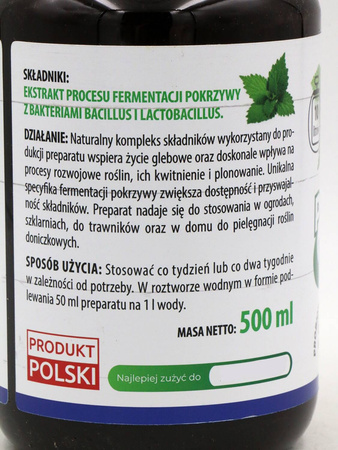 Ekstrakt z pokrzywy wzmacniający rośliny 500 ml Target