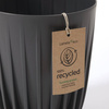 Doniczka Ø250 mm Mira Eco Recycled – Antracyt – Lamela