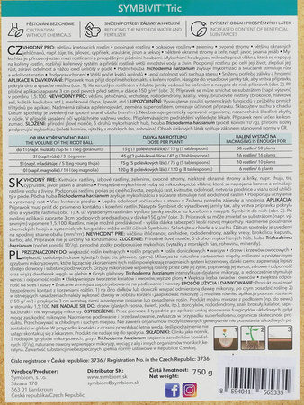 Mikoryza Symbivit TRIC – 750 g Symbiom