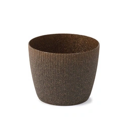 Osłonka Doniczka Ø190 mm Magnolia Eco Coffee Jumper – Espresso – Lamela
