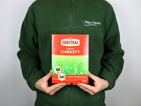Nawóz do trawnika 100 Dni zwalczający chwasty – 1 kg Substral
