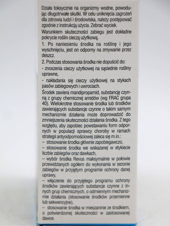 Revus 250 SC – Na Zarazę i Mączniaka Rzekomego – 50 ml Sumin