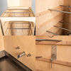 Modułowa wędzarnia elektryczna PLYWOOD 320L, kółka Browin