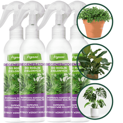 Regenerator do roślin zielonych doniczkowych – Vegano 4 x 300 ml