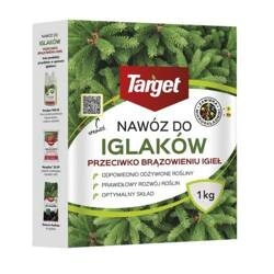 Nawóz do iglaków przeciw brązowieniu igieł – 1 kg Target