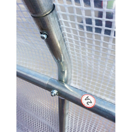 Tunel Foliowy 200 cm x 350 cm (7,0 m2) biały