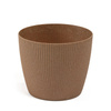 Osłonka Doniczka Ø110 mm Magnolia Eco Wood Jumper – Naturalne Drewno – Lamela