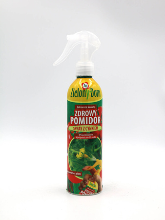 Zdrowy Pomidor Spray Z Cynkiem – Wspomaga Zapylanie – 300 ml Zielony Dom