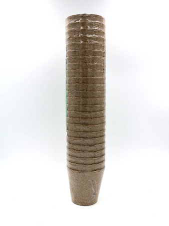 Doniczki Torfowe Okrągłe Ø8 cm – 24 szt.