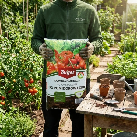Ziemia Podłoże Do Pomidorów i Ziół – Domowa Plantacja – 20 l Target