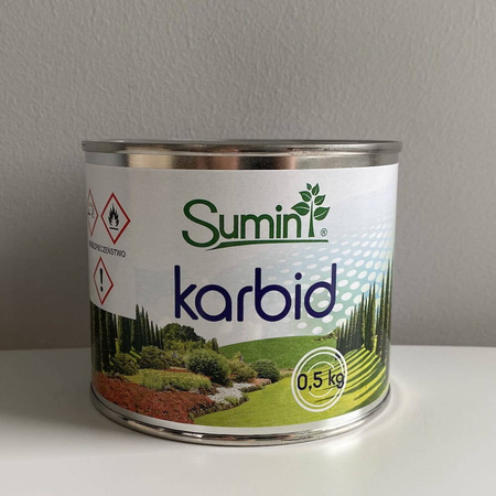 Karbid Granulowany – Odstrasza Krety i Nornice – 500 g Sumin