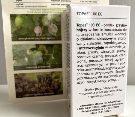 Topas 100 EC – Zwalcza Mączniaki – 5 ml Target