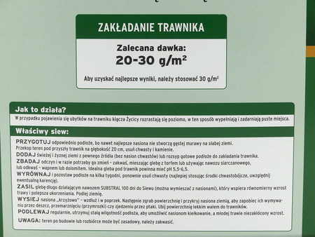 Trawa Samo Zagęszczająca – Uniwersalna – 5 kg Substral